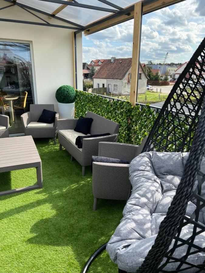 Comfort Zone Ostroda Villa Apartment B Bagian luar foto
